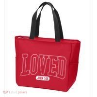 Loved John 3 16 Tote Bag thumb 3