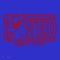 Loved John 3:16 Checkered Christian Loves ValentineS Day Gift Apron thumb 3