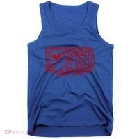 Loved John 3:16 Checkered Christian Loves ValentineS Day Gift Tank Top thumb 0