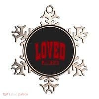 Loved John 3:16 Christian Valentines Bible Verse Valentine Gift Ornament thumb 0