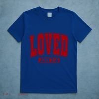 Loved John 3:16 Christian Valentines Bible Verse Valentine Gift T-Shirt thumb 5