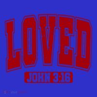 Loved John 3:16 Christian Valentines Bible Verse Valentine Gift Women's Tank Top thumb 5