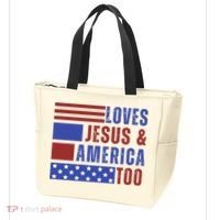 Love Jesus And America Too Tote Bag thumb 3