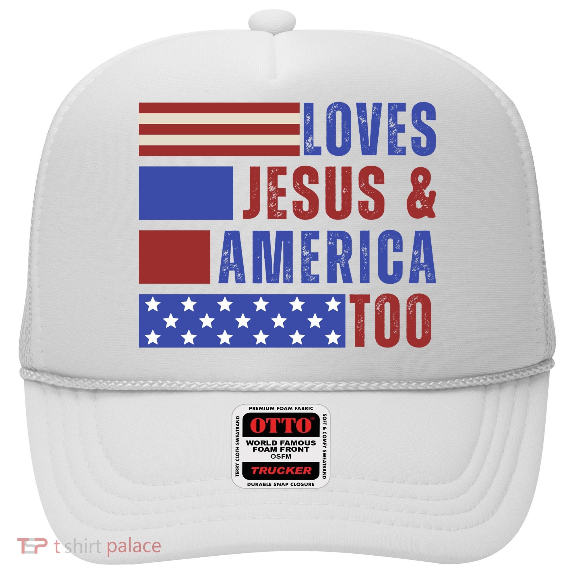Love Jesus And America Too Hat