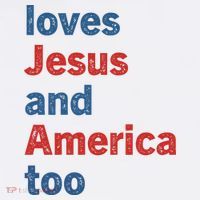 Loves Jesus And America Too Women's Hoodie thumb 2
