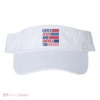Love Jesus America Too Visor thumb 0