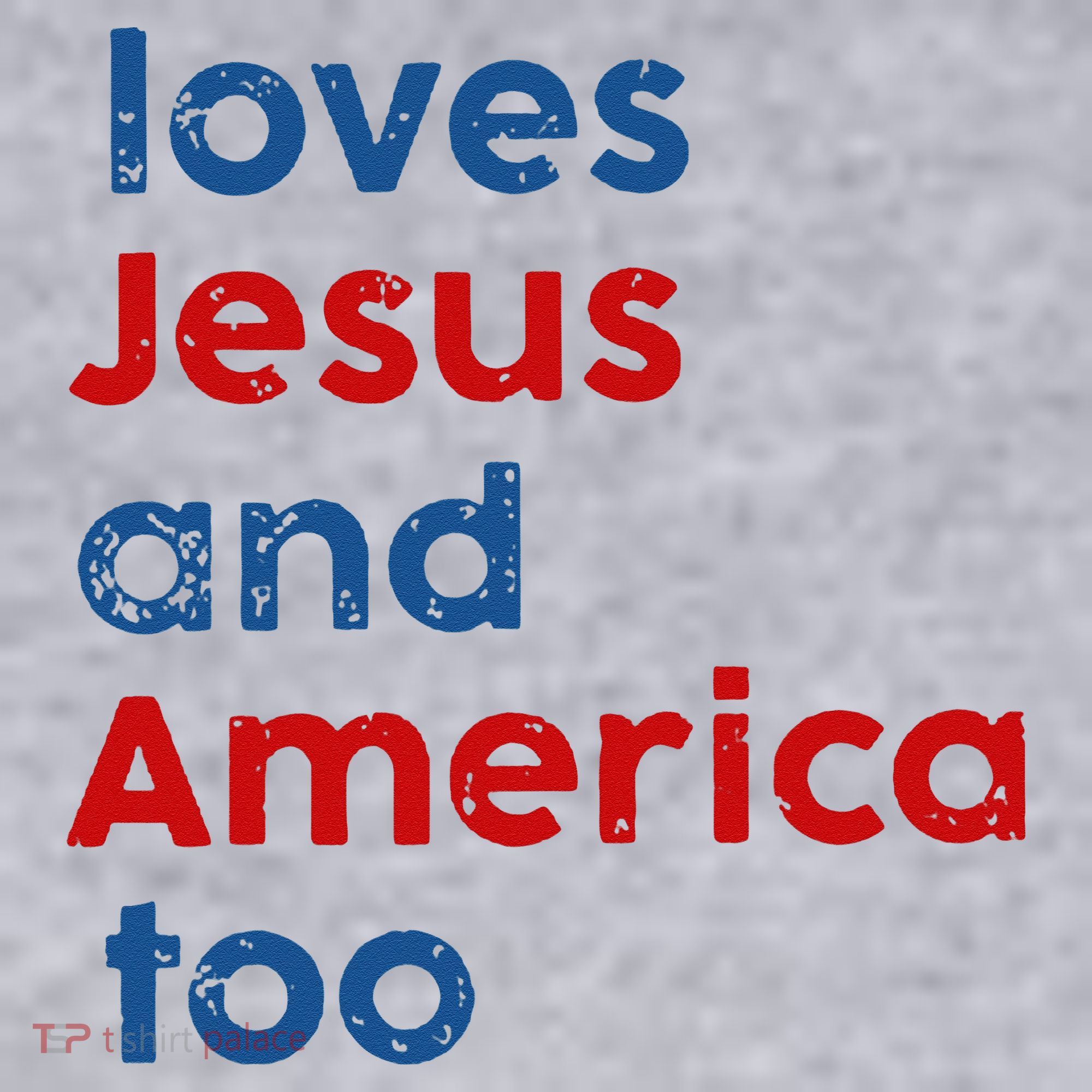 Loves Jesus and America Too Women's Sweatshirt