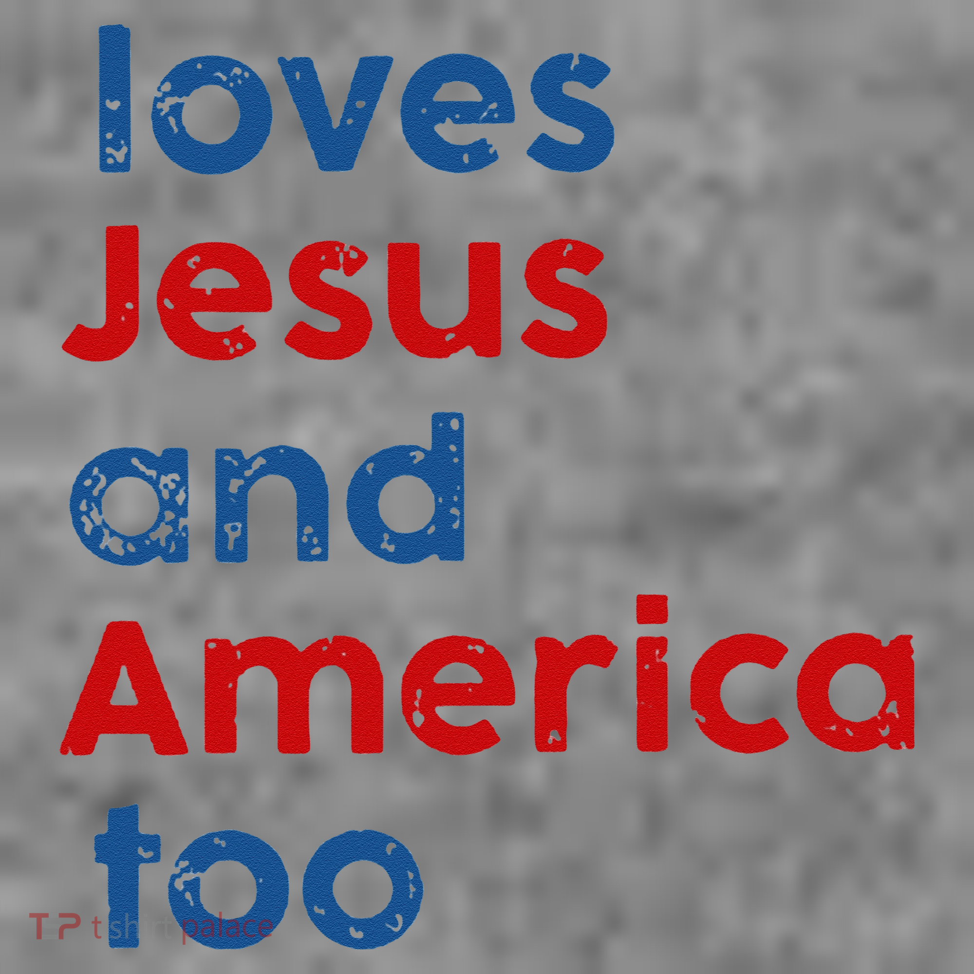 Loves Jesus and America Too Toddler Hoodie