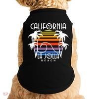 La Jolla Beach California Doggie Tank thumb 0