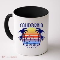 La Jolla Beach California Coffee Mug thumb 0