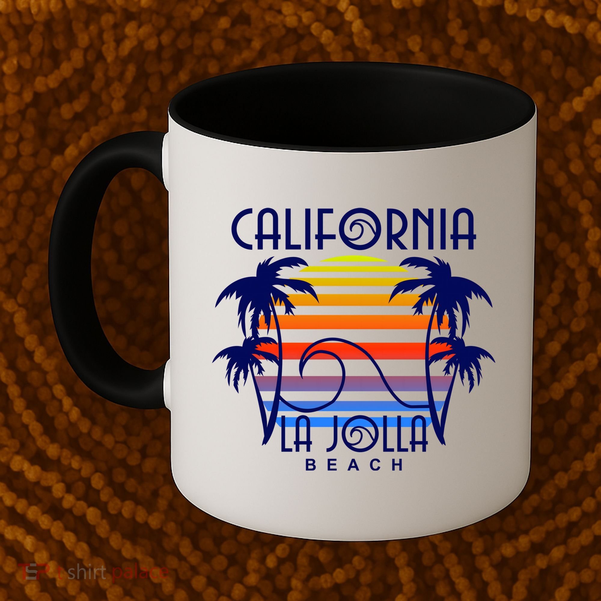 La Jolla Beach California Coffee Mug