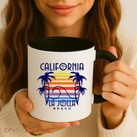La Jolla Beach California Coffee Mug thumb 3