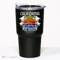 La Jolla Beach California Tumbler thumb 0