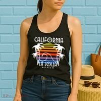 La Jolla Beach California Women's Tank Top thumb 2