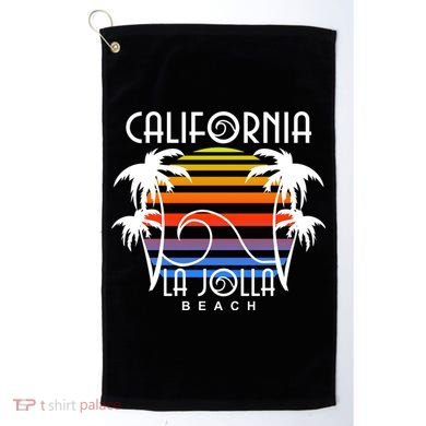 La Jolla Beach California Golf Towel