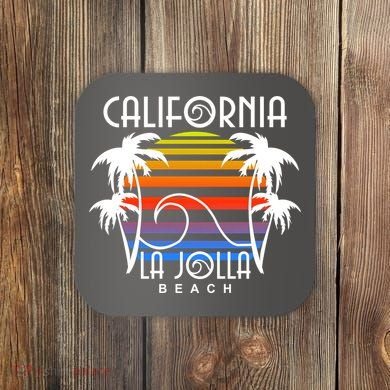 La Jolla Beach California Coaster