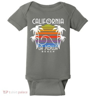 La Jolla Beach California Baby Bodysuit
