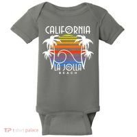 La Jolla Beach California Baby Bodysuit thumb 0