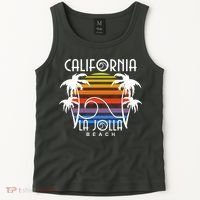 La Jolla Beach California Tank Top thumb 2