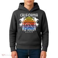 La Jolla Beach California Kids Hoodie thumb 4