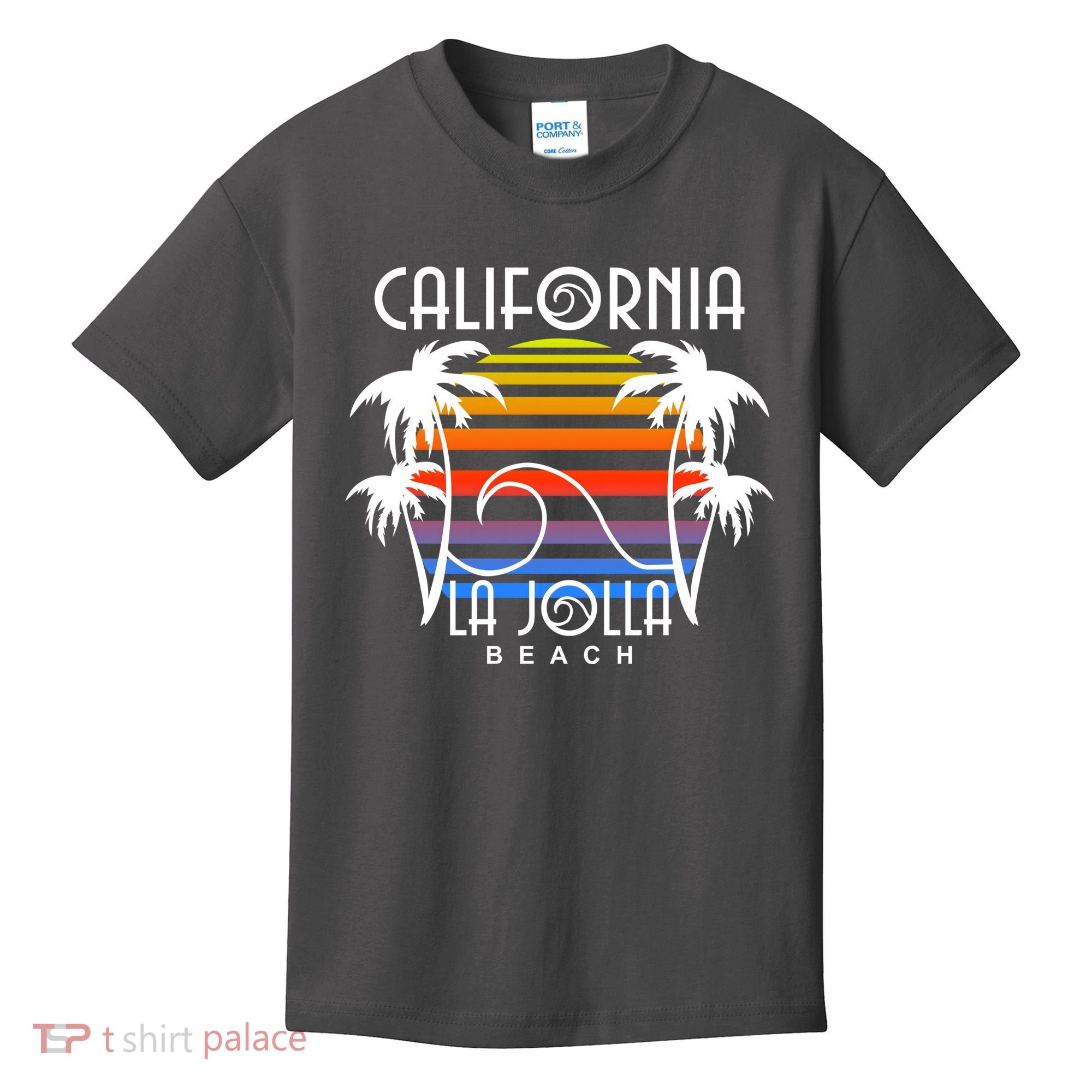 La Jolla Beach California Kids T-Shirt