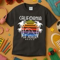 La Jolla Beach California Kids T-Shirt thumb 3