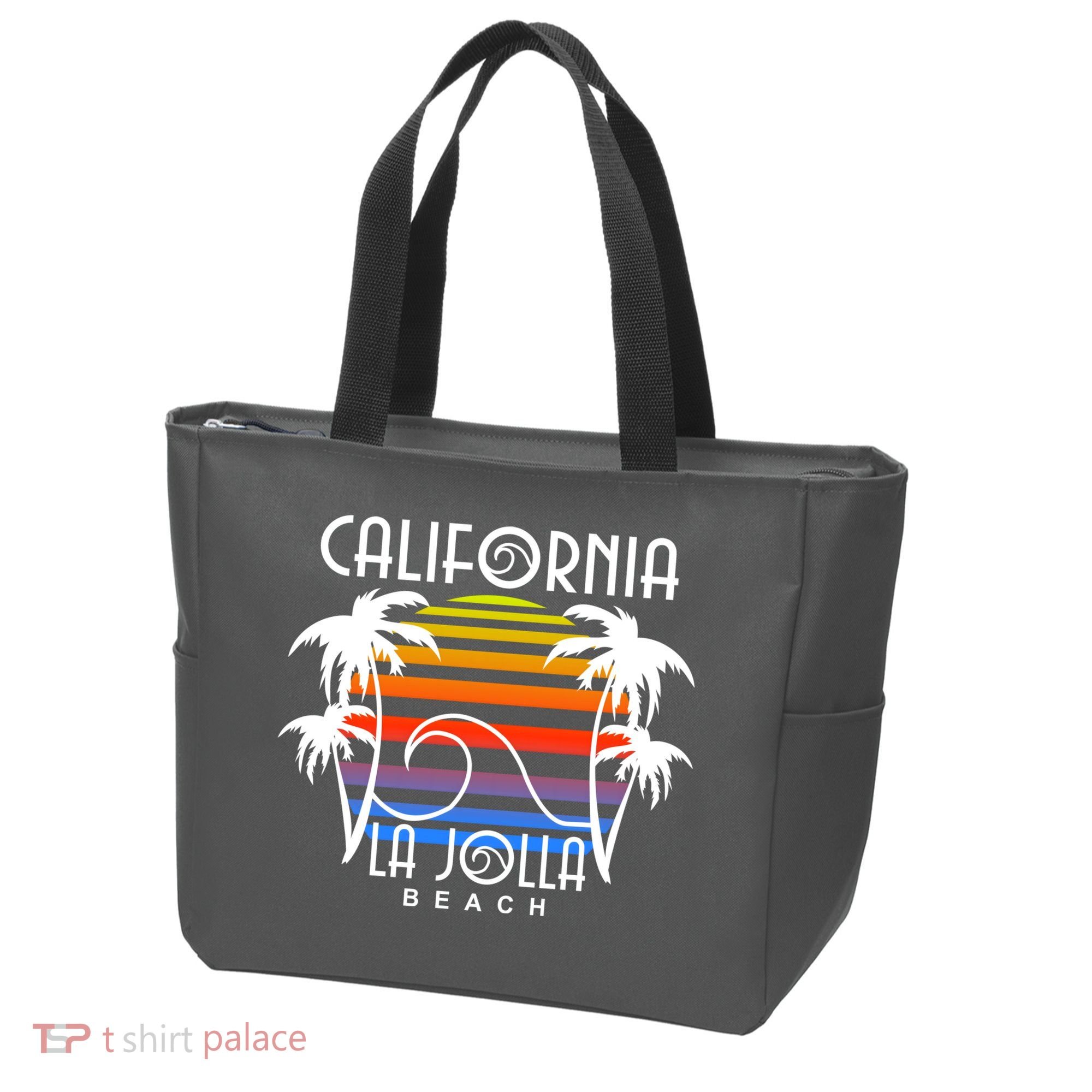 La Jolla Beach California Tote Bag