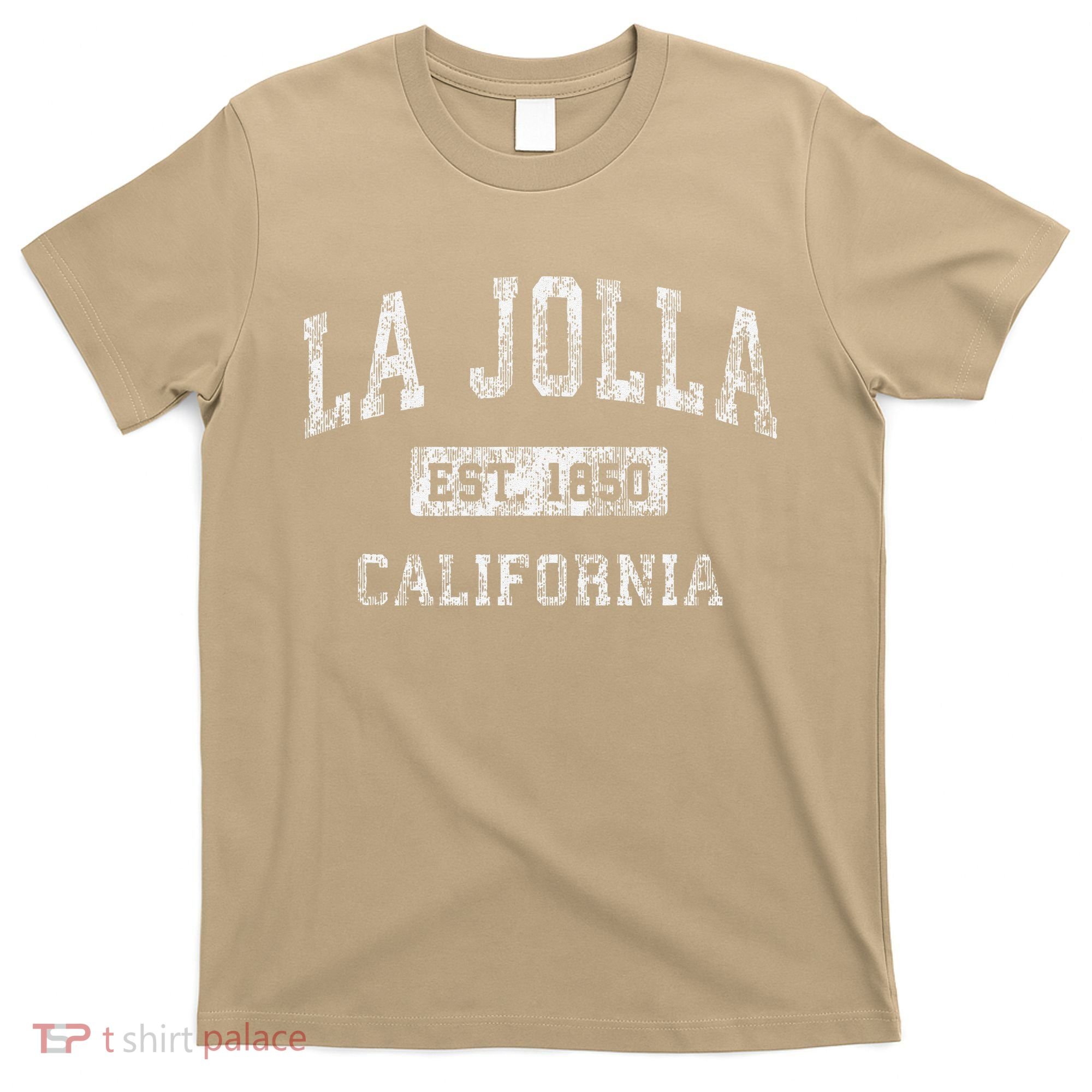 La Jolla California Ca Vintage Established T-Shirt