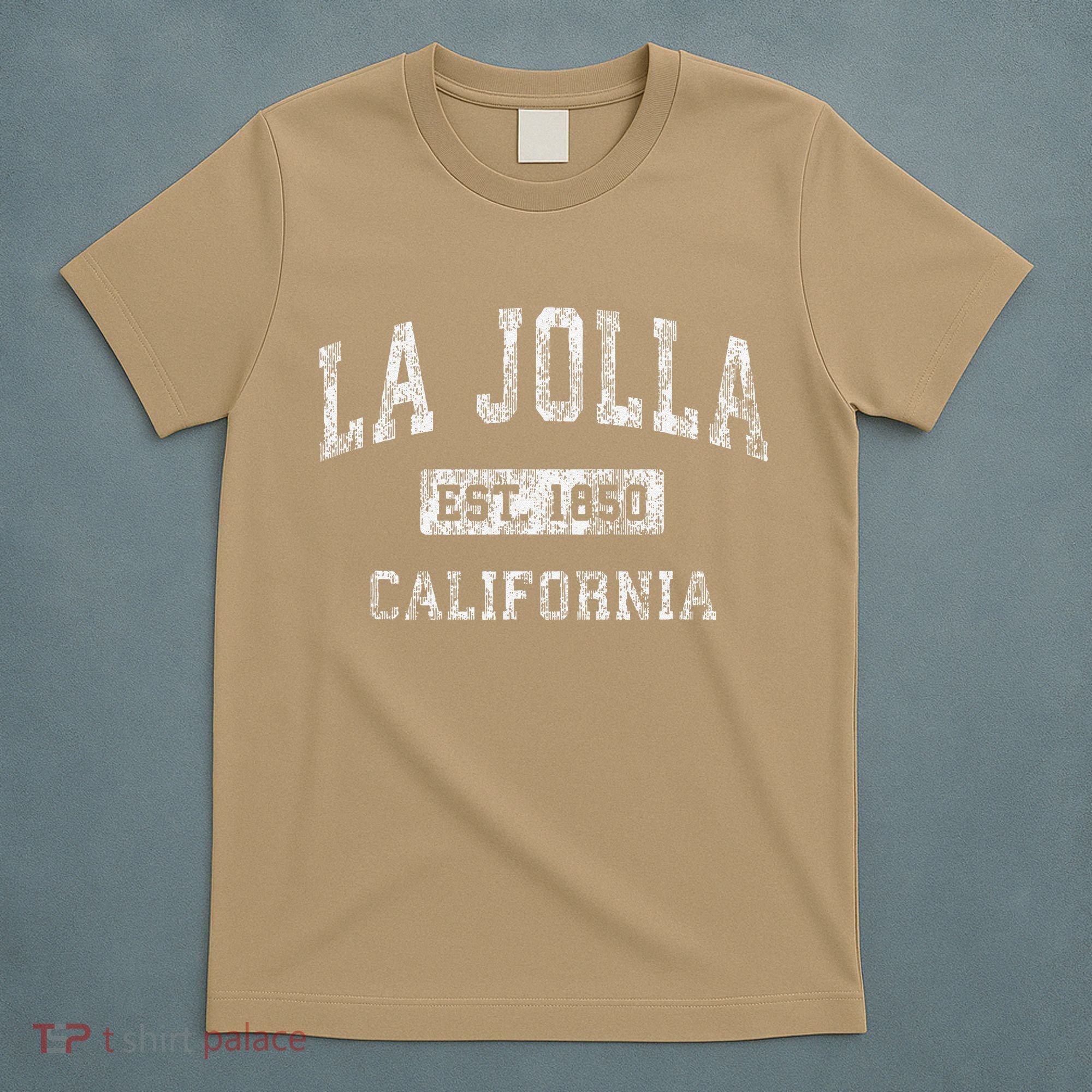 La Jolla California Ca Vintage Established T-Shirt