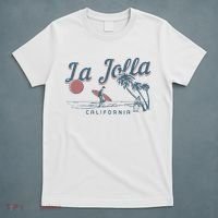 La Jolla California Surf Beach Vintage Souvenir Surfer T-Shirt thumb 5