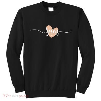 Love Jesus Christian Sweatshirt