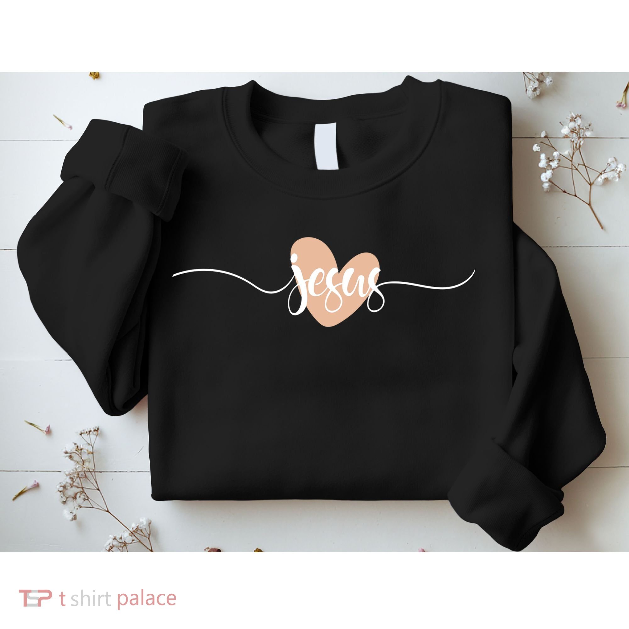 Love Jesus Christian Sweatshirt