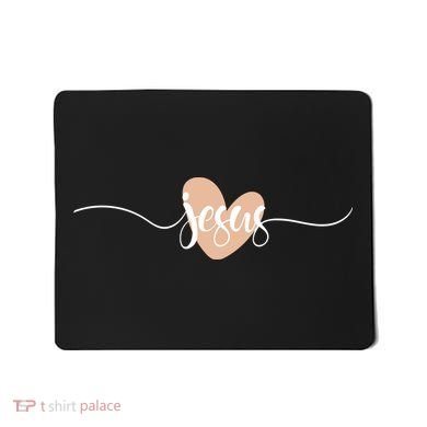 Love Jesus Christian Mousepad