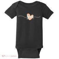 Love Jesus Christian Baby Bodysuit thumb 0