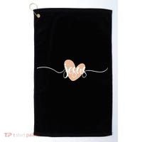 Love Jesus Christian Golf Towel thumb 0