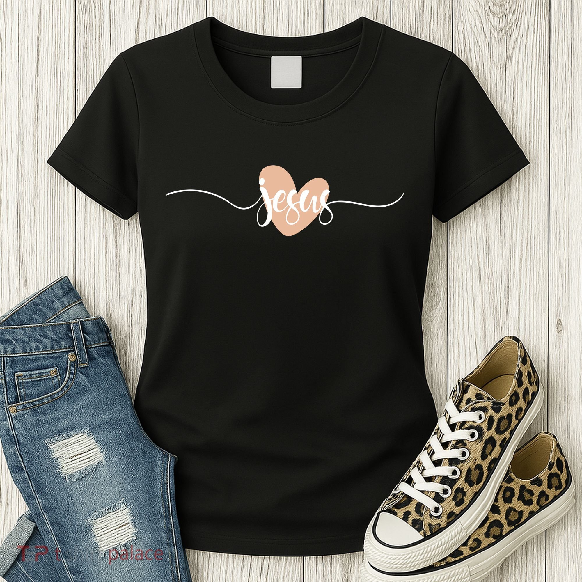 Love Jesus Christian Women's T-Shirt