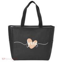 Love Jesus Christian Tote Bag thumb 0