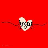 Love Jesus Christian Santa Hat thumb 1