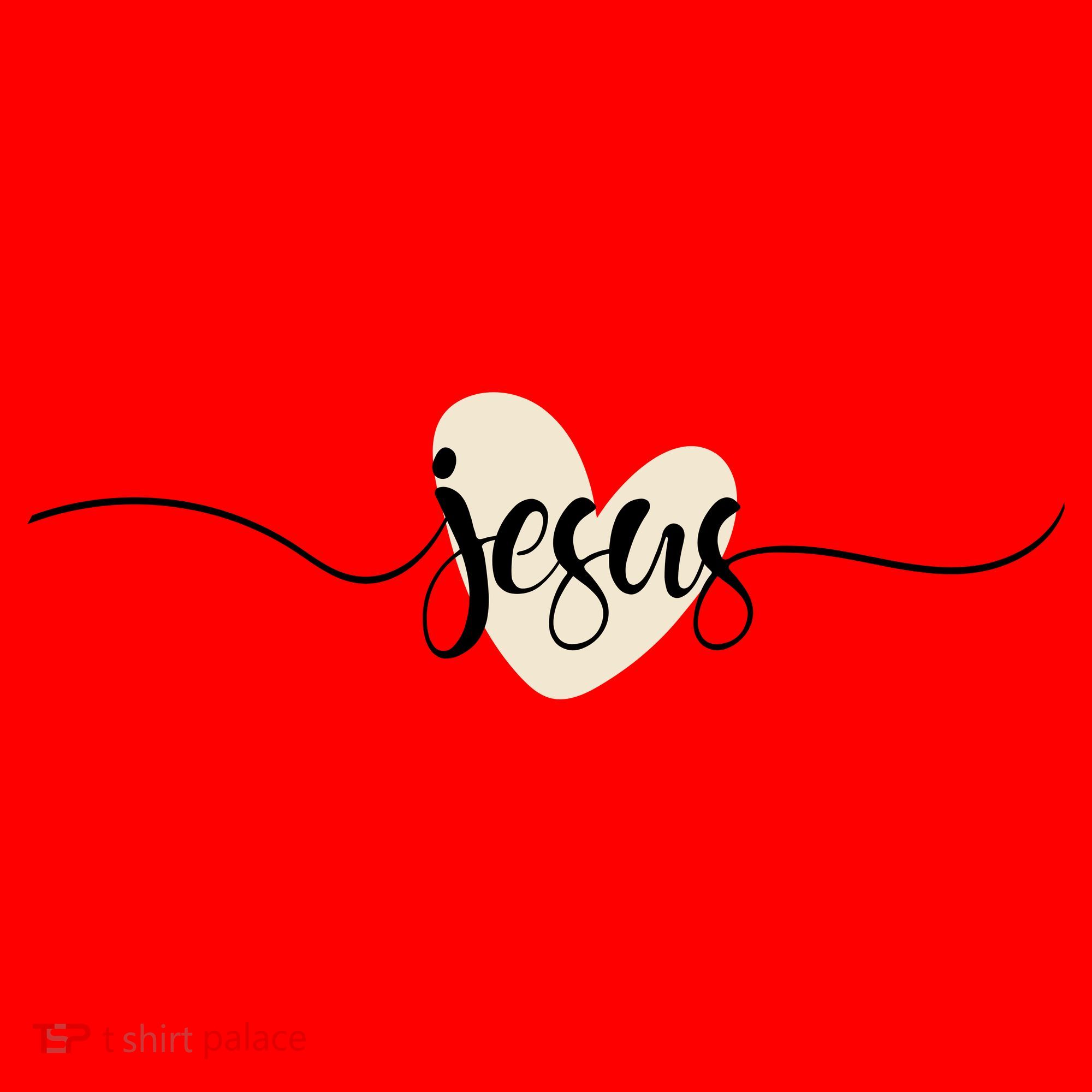 Love Jesus Christian Santa Hat