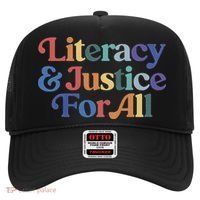 Literacy Justice For All Stop Book Banning Protect Librarian Hat thumb 0