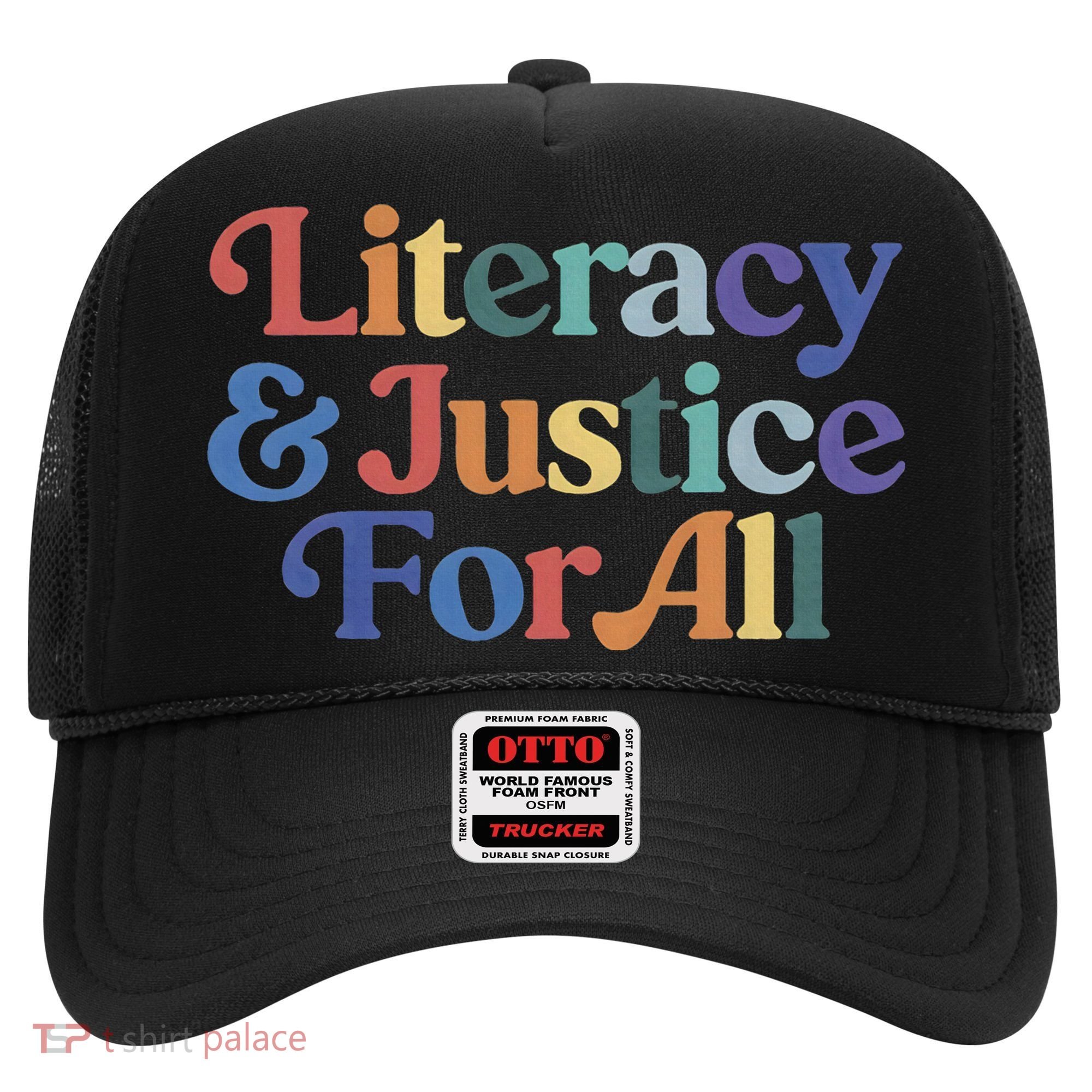 Literacy Justice For All Stop Book Banning Protect Librarian Hat