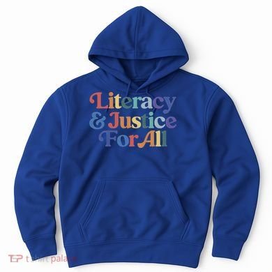 Literacy Justice For All Stop Book Banning Protect Librarian Hoodie