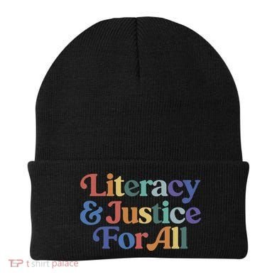 Literacy Justice For All Beanie