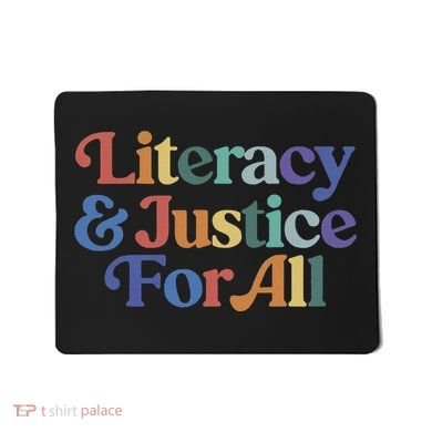 Literacy Justice For All Mousepad