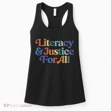 Literacy Justice For All Women's Tank Top