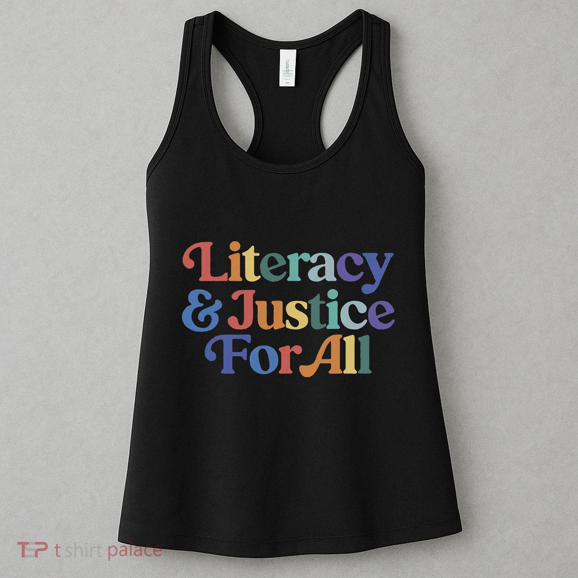 Literacy Justice For All Women's Tank Top