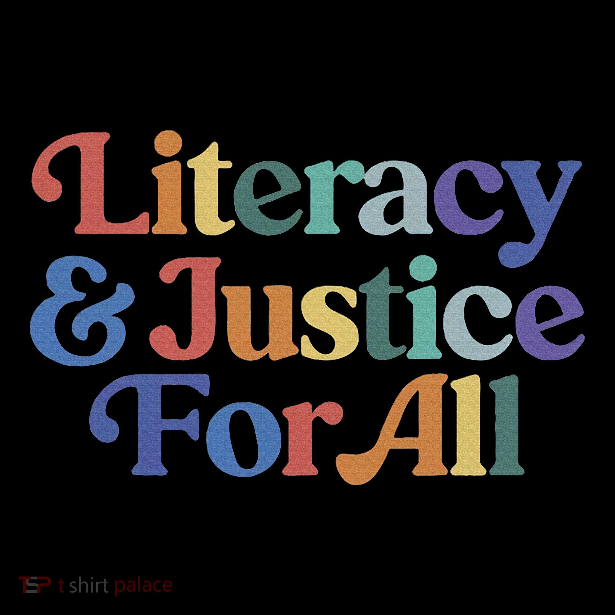 Literacy Justice For All Toddler Hoodie