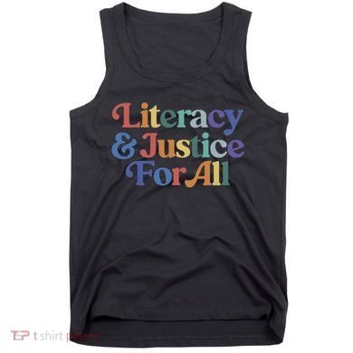 Literacy Justice For All Tank Top