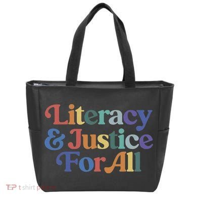 Literacy Justice For All Tote Bag