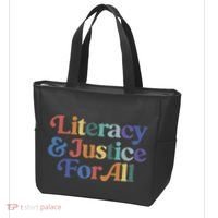 Literacy Justice For All Tote Bag thumb 3